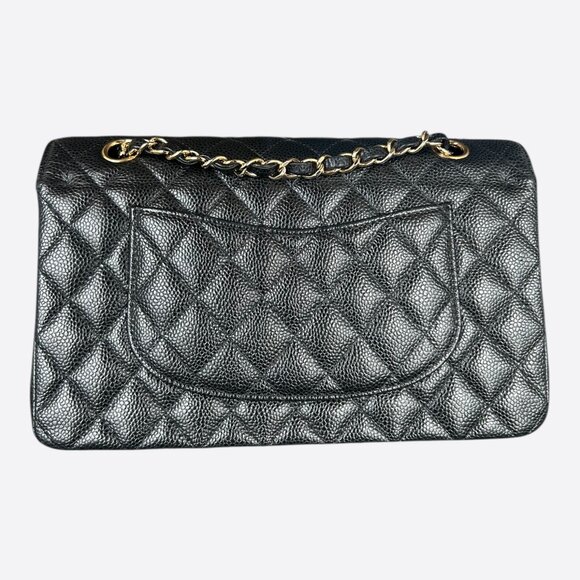 Chanel Black Caviar Quilted Medium Flap Bag - Picture 3 of 8